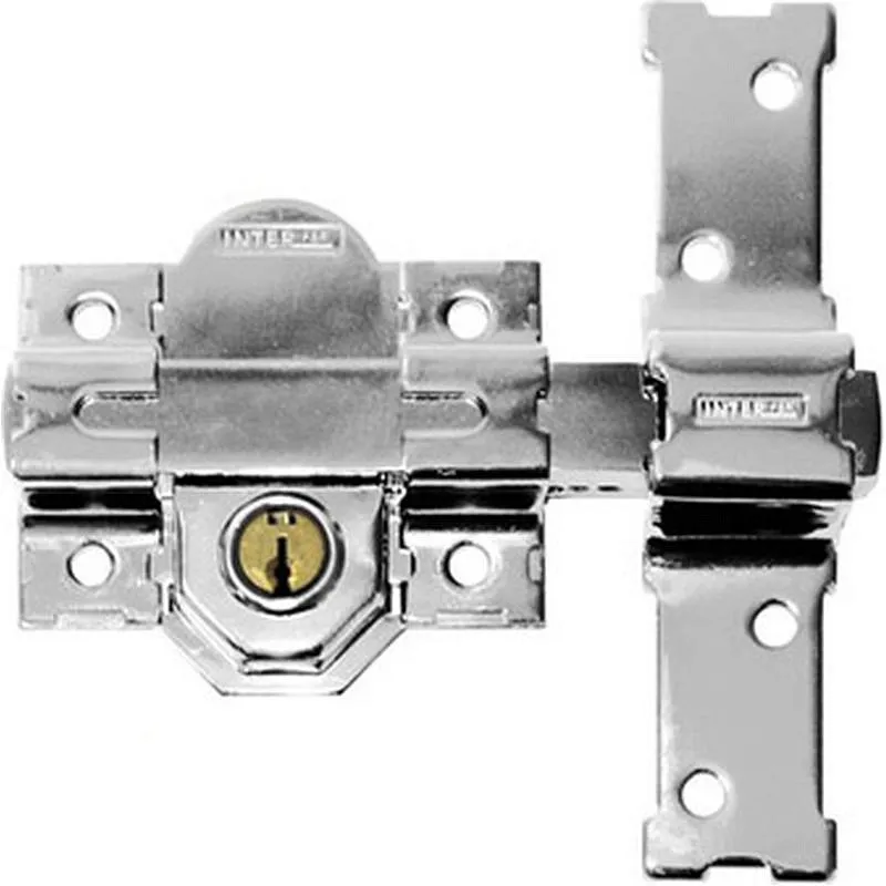 Compra CERROJO 31B CON CILINDRO 50MM CROMADO INTERFER 31320 al mejor precio