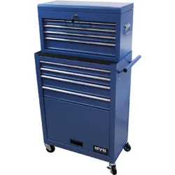 Compra CARRO HERRAMIENTAS CON COFRE 849 X 616 X 330 MM, 10 CAJONES Y PUERTA NIVEL NTBT1306-X+NTBR1304D al mejor precio