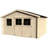 CASETA MADERA BOREAL 398 X 248 CM 68640S043