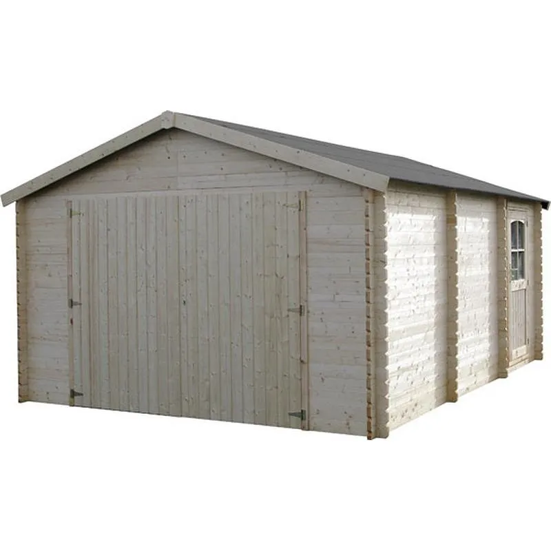 Compra GARAJE MADERA GARODEAL 386 X 519 CM 71702S017 al mejor precio