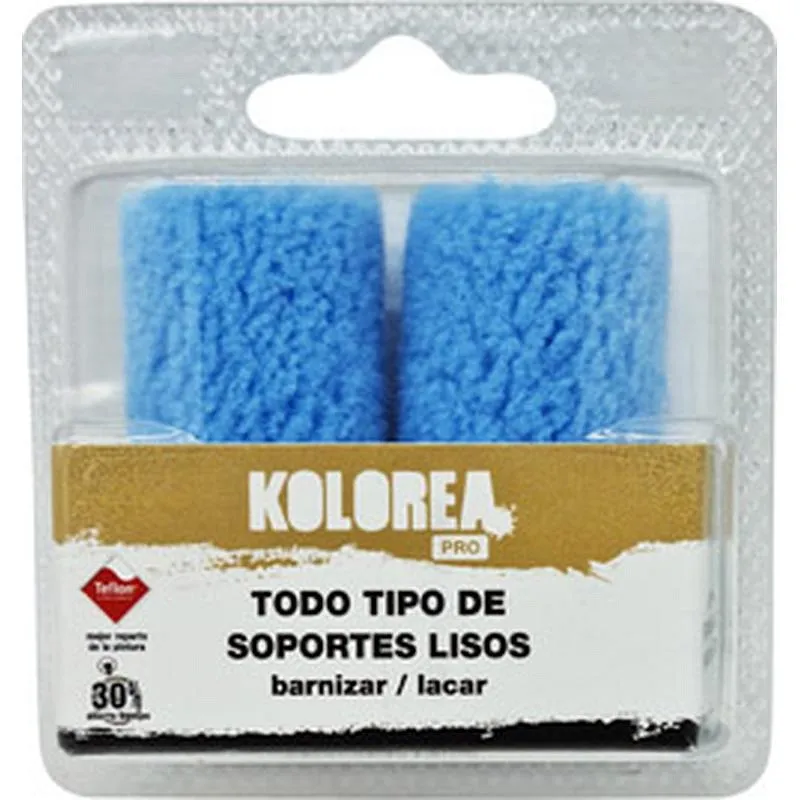 Compra MINI RODILLO RECAMBIO BARNIZAR LACAR PRO TEFLON 2 6 CM X diametro16 MM KOLOREA KPAC-009 al mejor precio