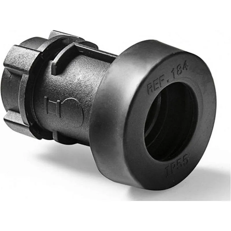 Compra PORTALAMPARAS LISO FERIA E-27 NEGRO FAMATEL 184 al mejor precio