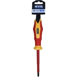 Compra DESTORNILLADOR PUNTA PHILLIPS AISLADO 1000 V PH 2 X 100 MM NIVEL 00989 al mejor precio