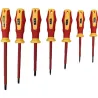 Compra DESTORNILLADOR AISLADO 1000 V (JUEGO 7 PIEZAS) 4 PL + 3 PH NIVEL 00990 al mejor precio