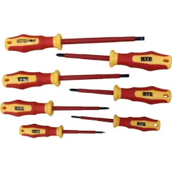 Compra DESTORNILLADOR AISLADO 1000 V (JUEGO 7 PIEZAS) 4 PL + 3 PH NIVEL 00990 al mejor precio