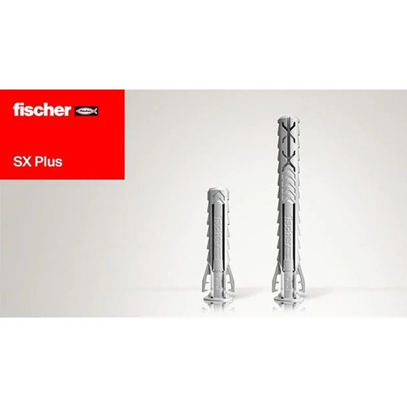 Compra TACO NILON SX PLUS 6 X 50 100 UDS FISCHER 568106 al mejor precio