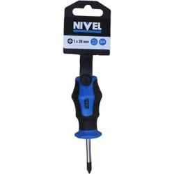 Compra DESTORNILLADOR PUNTA PHILLIPS CORTO PH 1 X 38 MM NIVEL 00994 al mejor precio