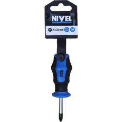 Compra DESTORNILLADOR PUNTA PHILLIPS CORTO PH 2 X 38 MM NIVEL 00995 al mejor precio