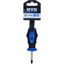 Compra DESTORNILLADOR PUNTA POZIDRIV CORTO PZ 1 X 38 MM NIVEL 00996 al mejor precio