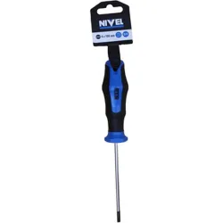 Compra DESTORNILLADOR PUNTA PLANA RECTA SL 4 X 100 MM NIVEL 00999 al mejor precio