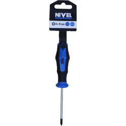 Compra DESTORNILLADOR PUNTA POZIDRIV PZ 0 X 75 MM NIVEL 01009 al mejor precio