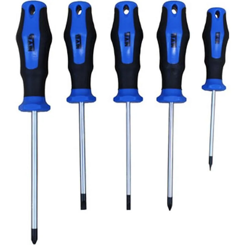 Compra DESTORNILLADOR JUEGO 5 PIEZAS 3 PL + 2 PH NIVEL 01017 al mejor precio