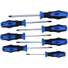 Compra DESTORNILLADOR (JUEGO 7 PIEZAS) 3 SL + 2 PH + 2 T NIVEL 01018 al mejor precio