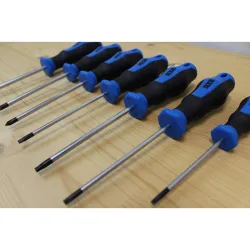 Compra DESTORNILLADOR (JUEGO 7 PIEZAS) 3 SL + 2 PH + 2 T NIVEL 01018 al mejor precio