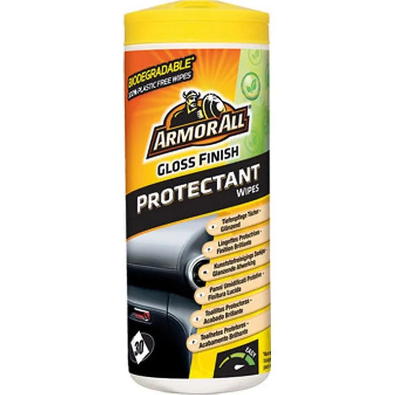 Compra TOALLITA LIMPIA SALPICADERO BOTE 30PZ ARMOR ALL E303288101 al mejor precio