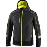 Compra CHAQUETA TECH SOFTSHELL GRIS /AMARILLO FLUOR TALLA S SPARCO 02412GSGFS al mejor precio