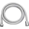 Compra FLEXO DE DUCHA 175 CM PVC REFORZADO CONECTORES DE ZINC Y ABS - BLANCO Y CROMO H2O 8041175W al mejor precio