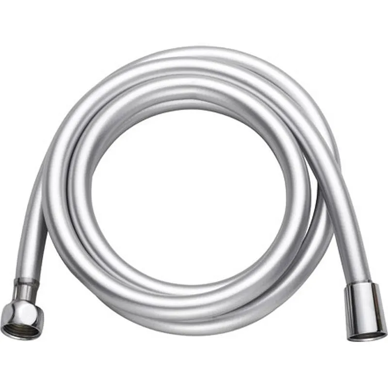 Compra FLEXO DE DUCHA 170 CM PVC CONEXIONES DE LATON Y ACERO INOX GRIS SATINADO H2O 8029170 al mejor precio