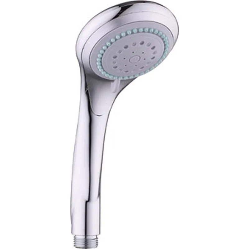 Compra MANGO DE DUCHA DE 5 POSICIONES Y STOP diametro 6,5 CM EN ABS CON LIMITADOR DE CAUDAL CROMADO H2O 9831573C al mejor precio