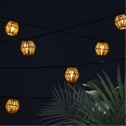 Compra GUIRNALDA SOLAR ETNA 10X0,5W 2700K 6M IP44 CRISTALRECORD 16-580-03-300 al mejor precio