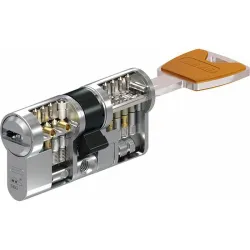 Compra CILINDRO XELUS, LEVA LARGA, DOBLE EMBRAGUE 35-35 NIQUEL, 5 LLAVES ABUS XL2L410 NI-35-35-STD al mejor precio