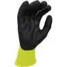 Compra GUANTE POLIESTER / ELASTANO RECUBIERTO NITRILO FOAM AMARILLO FLUOR TALLA 10 JUBA H1118HV/10 al mejor precio