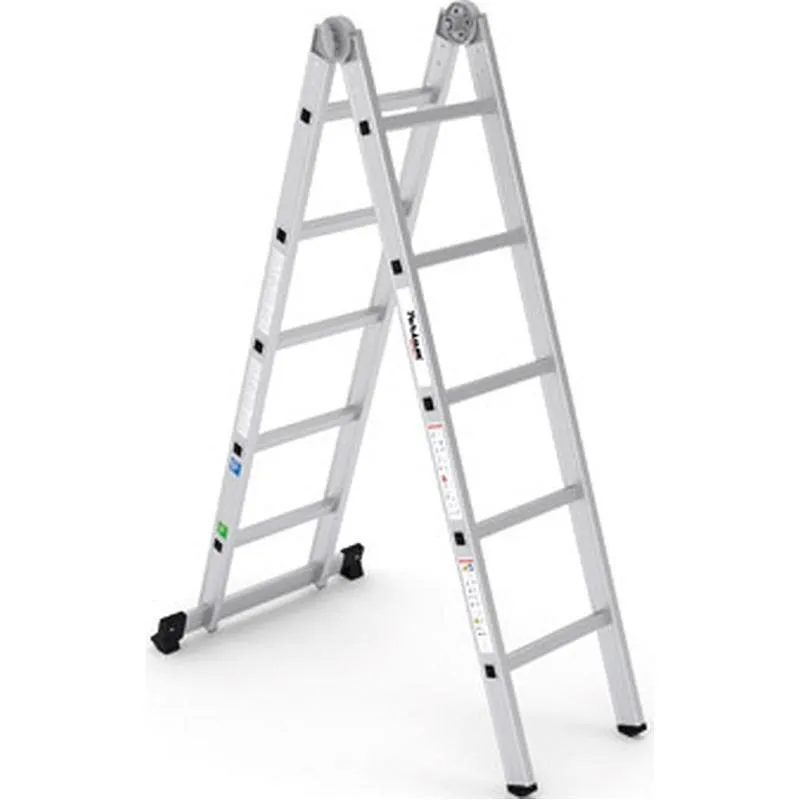 Compra ESCALERA ALUMINIO PROFESIONAL PLEGABLE 2X5 PELDAÑOS PERSUM 14D0050 al mejor precio