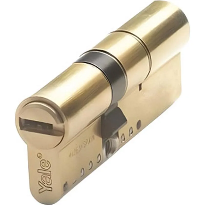 Compra CILINDRO YL6 LEVA LARGA, 30-50 LATON, 5 LLAVES YALE YL63050LT al mejor precio