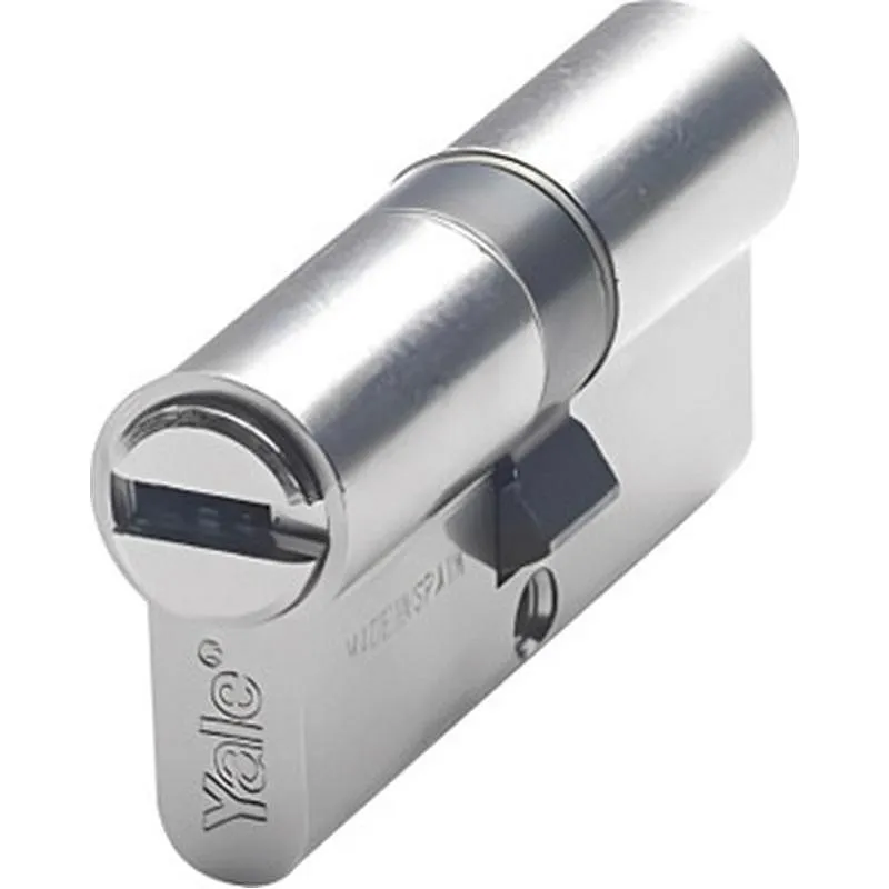Compra CILINDRO YL6 LEVA LARGA, 40-50 NIQUEL, 5 LLAVES YALE YL64050HN al mejor precio