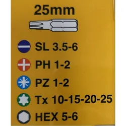 Compra DESTORNILLADOR CARRACA REVERSIBLE 12 EN 1 12 PUNTAS DE 25 MM IRONSIDE 102267 al mejor precio