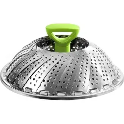 Compra CESTILLO PLEGABLE INOX/SILICONA IBILI 796127 al mejor precio