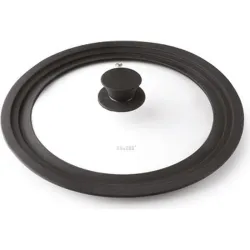 Compra TAPA CRISTAL MULTIMEDIDAS BORDE SILICONA diametro 18-20-22 CM IBILI 970800 al mejor precio