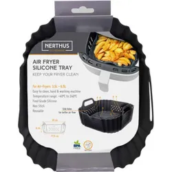 Compra BANDEJA SILICONA PERFORADA PARA FREIDORA AIRE 20X20CM VIN BOUQUET FIH1175 al mejor precio