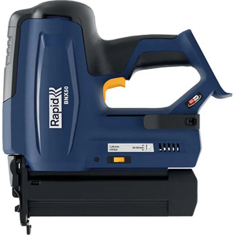 Compra CLAVADORA ELECTRICA A BATERIA BNX50 18V 2,5AH SIN BATERIA NI CARGADOR RAPID 5001501 al mejor precio