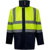 Compra PARKA ALTA VISIBILIDAD 4 EN 1 MARINO / AMARILLO TALLA XL VELILLA 306003_01/20_XL al mejor precio