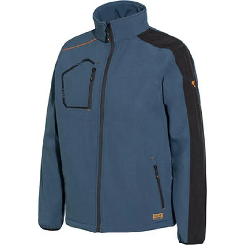 Compra CHAQUETA SOFTSHELL KIND AZUL TALLA S ISSALINE 04508B-040-S al mejor precio