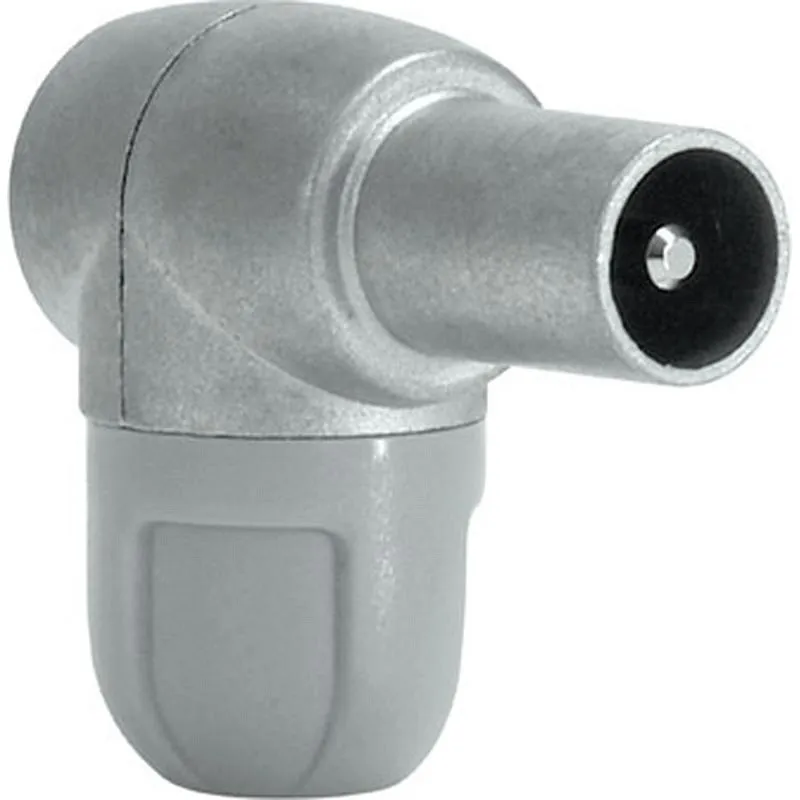 Compra CONECTOR ANTENA TV ACODADO BLINDADO MACHO CEI TELEVES 4130 al mejor precio