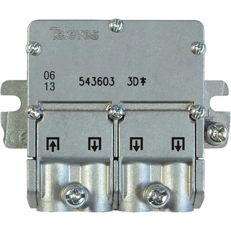 Compra REPARTIDOR 3 SALIDAS 5-2400MHZ TELEVES 543603 al mejor precio