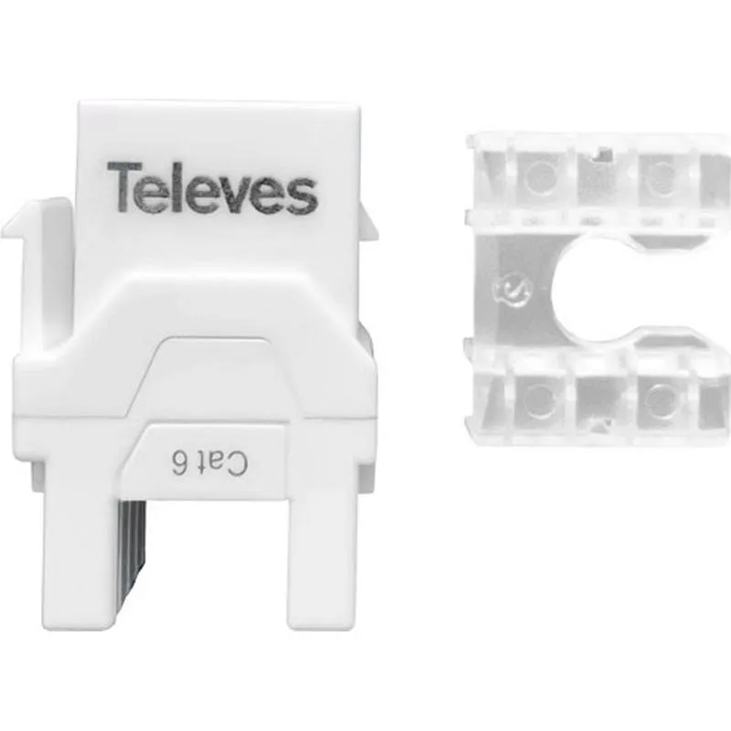 Compra CONECTOR RJ45 UTP CAT 6 HEM. 90‡/180‡ TELEVES 209901 al mejor precio