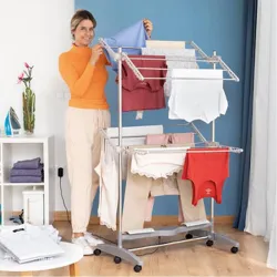 Compra TENDEDERO ELECTRICO 24 W 12 BARS INNOVAGOODS V0103775 al mejor precio