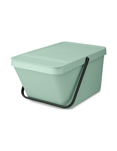 Compra Cubo reciclaje sort & go apilable verde jade 20 l 277764 al mejor precio