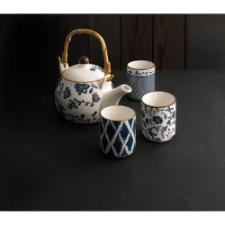 JUEGO CAFE PORCELANA SET 5...