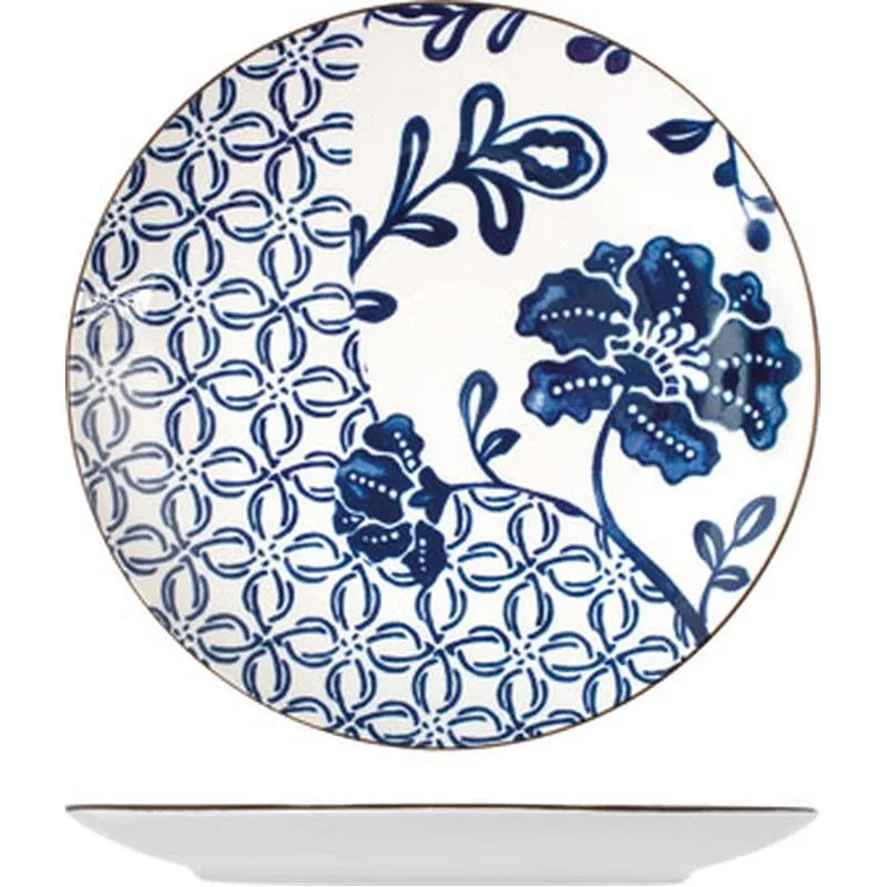 Compra VAJILLA 18 PZAS PORCELANA DECORADA COUPE SETA 8887800 al mejor precio