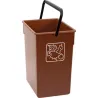 Compra CUBETA RECICLAR 20 X 28 X 34 CM CON ASA 15 L MARRON FERVIK 432-MA al mejor precio