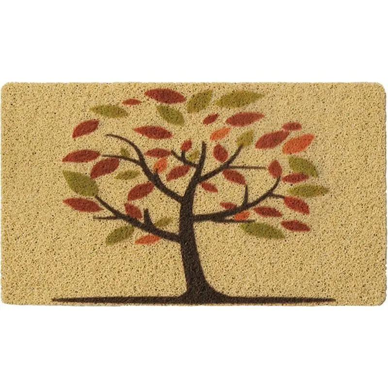 Compra FELPUDO VINILO DECORADO ARBOL 40 X 70 CM DINTEX 55543 al mejor precio