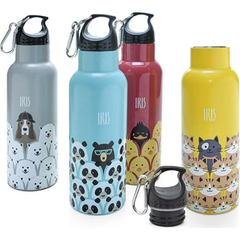 Compra BOTELLA INOX TERMO INFANTIL FRIENDS 500 ML SURTIDO 4 COLORES IRIS 9982-ISD al mejor precio