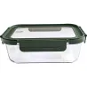 Compra CONTENEDOR VIDRIO RECTANGULAR 1040 ML TAPA VIDRIO IRIS 8582-V al mejor precio