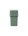 Compra Cubo reciclaje sort & go' verde abeto 16 l BRABANTIA 12 98 27 al mejor precio