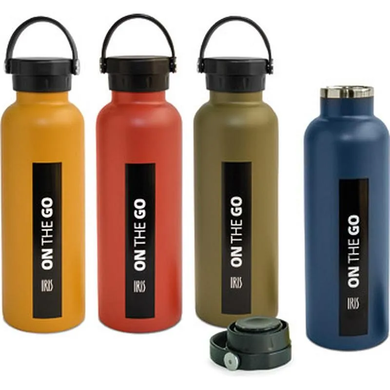 Compra BOTELLA INOX TERMO ON THE GO OTOÑO 750 ML SURTIDO 4 COLORES IRIS 9813-IS al mejor precio