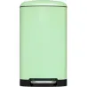 Compra CUBO RECTANGULAR METALICO MENTA 30 L DUETT 998030 VER al mejor precio